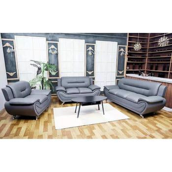 Designer Sofa Set:- ZIAA 3+2+1 Leatherette Sofa Set