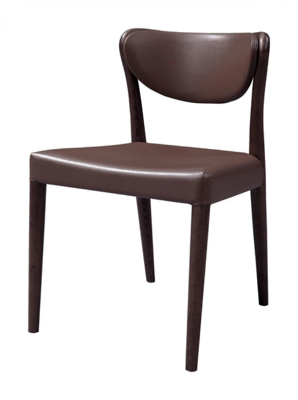 Dining Chair JOI Modern Brown Oak Dining Chair (Set of 2)