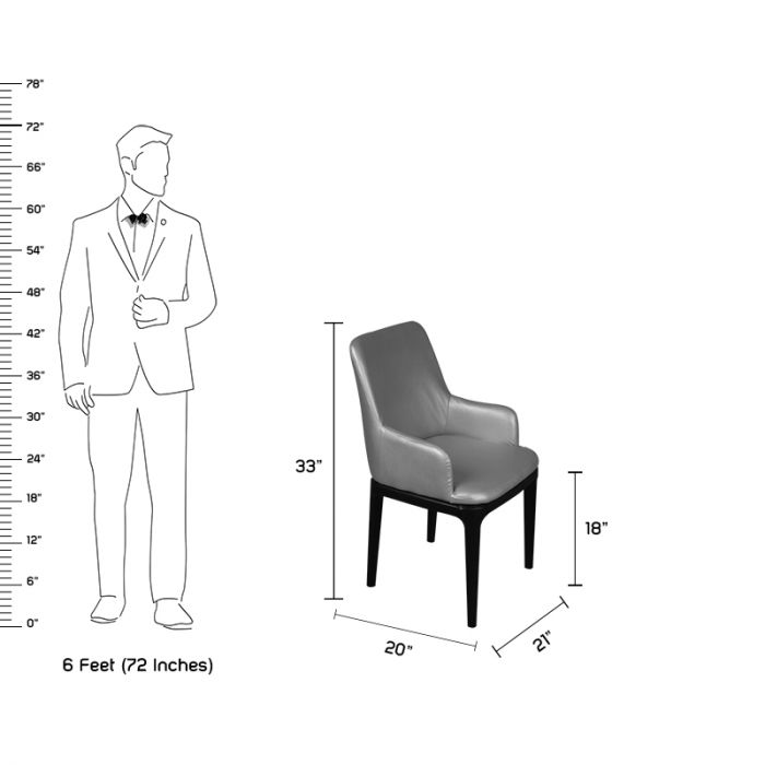 Dining Chair: Mick Modern Dining Chair