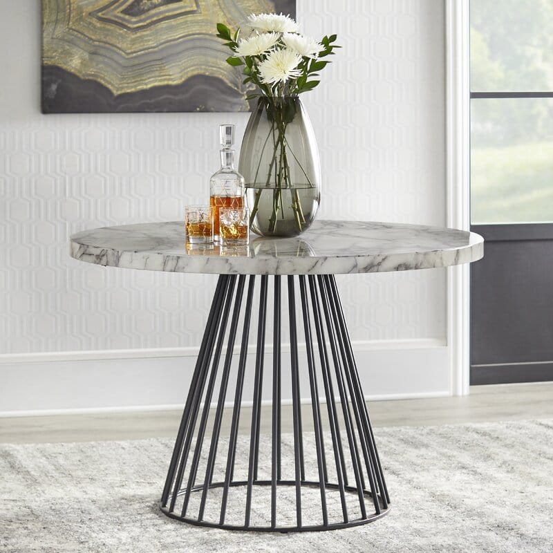 Dining Set: 2 Seater Round Dining Table Set