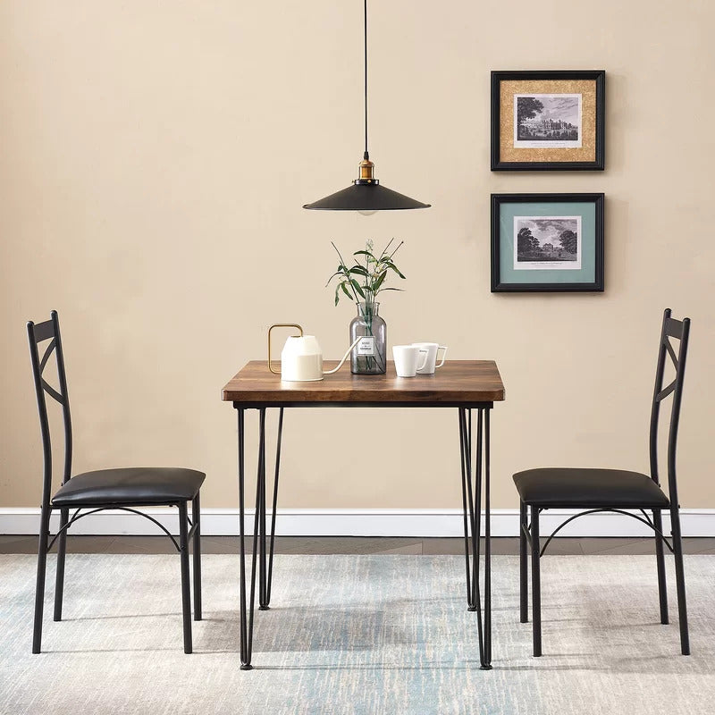 Dining Set: 3 Piece 2 Seater Dining Set