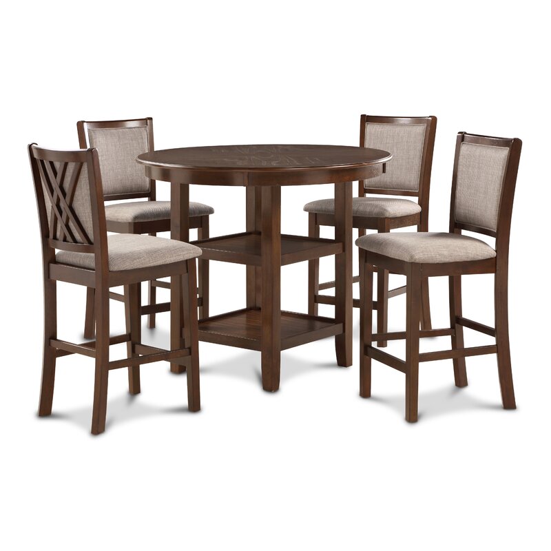 Dining Set : 4 - Person Round Dining Set