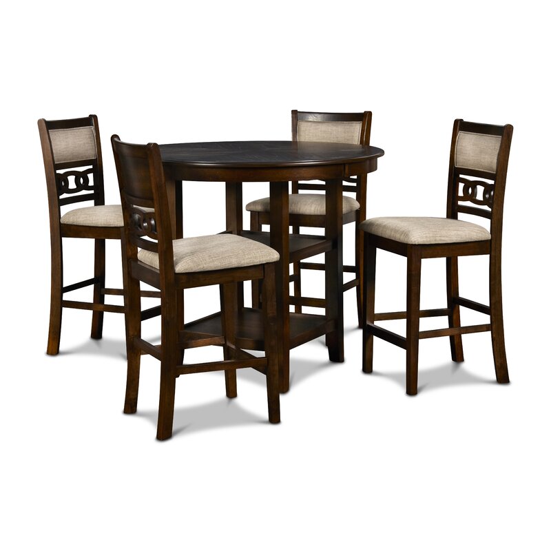Dining Set : 4 - Person Round Dining Table Set