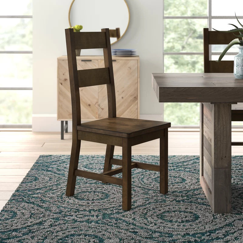 Dining Set: 8 Seater Rubberwood Solid Wood Dining Set