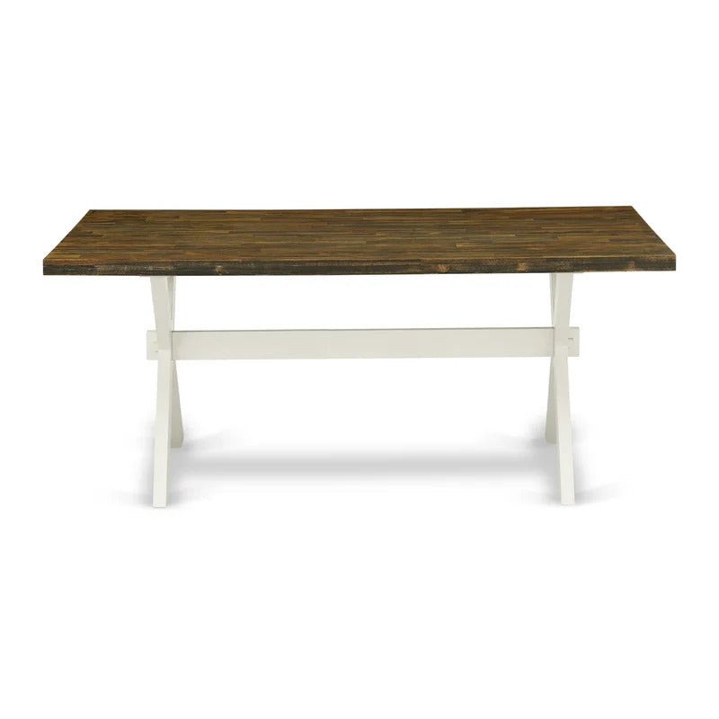 Dining Set: Acacia Solid Wood 8 Seater Dining Set