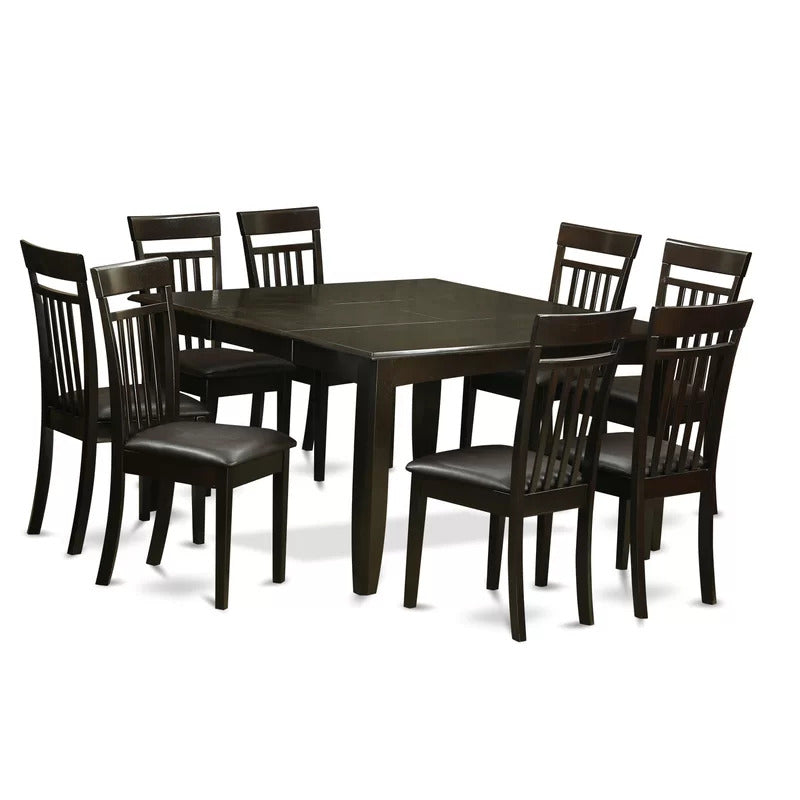 Dining Set: Butterfly Leaf Rubberwood Dining Set