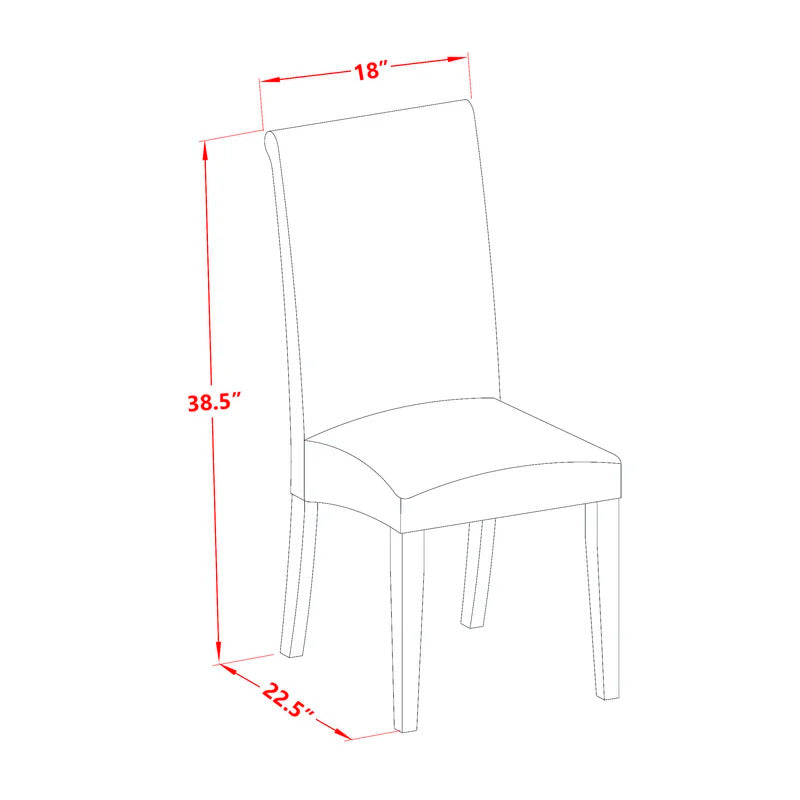 Dining Set: Butterfly Leaf Rubberwood Solid Wood Dining Set