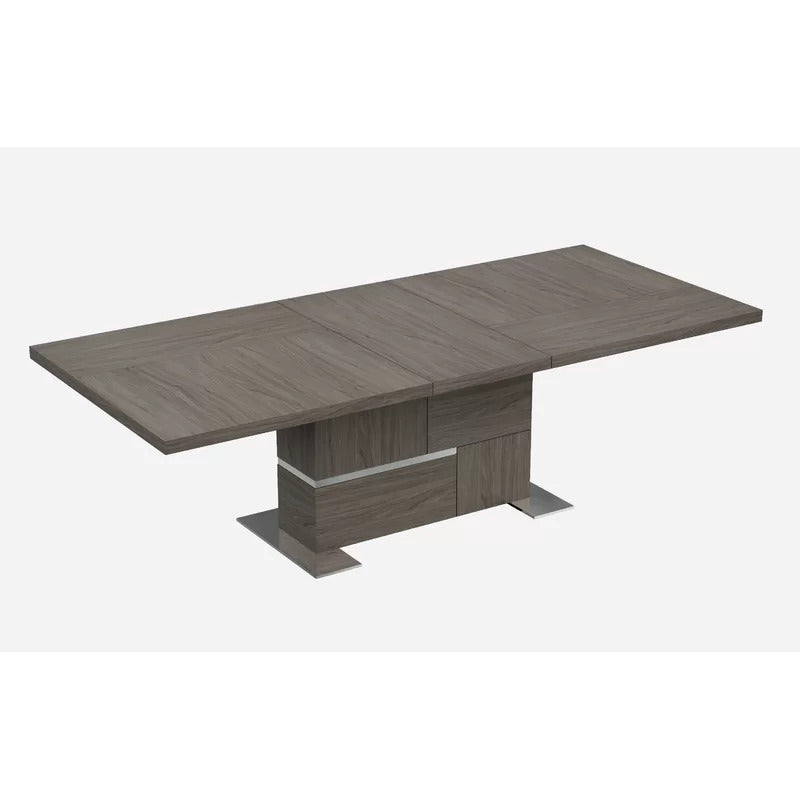 Dining Set: Dining Table with 6 Chairs Butterfly Leaf Dining Set