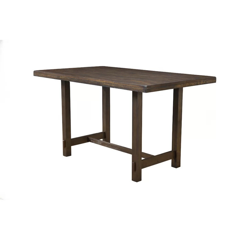 Dining Set: Dining Table with 6 Chairs Counter Height Dining Set