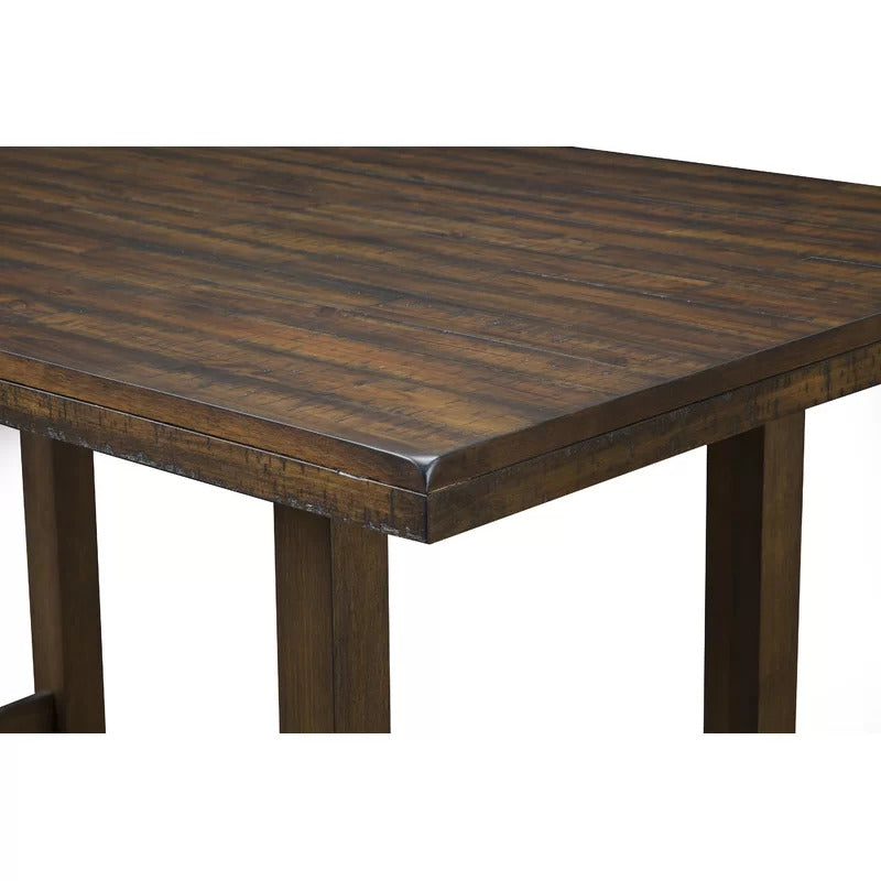 Dining Set: Dining Table with 6 Chairs Counter Height Dining Set