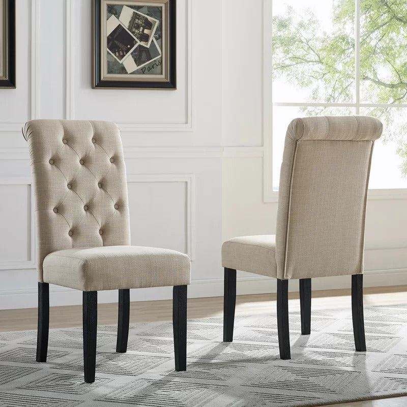 Dining Set: Dining Table with 6 Chairs Dining Set