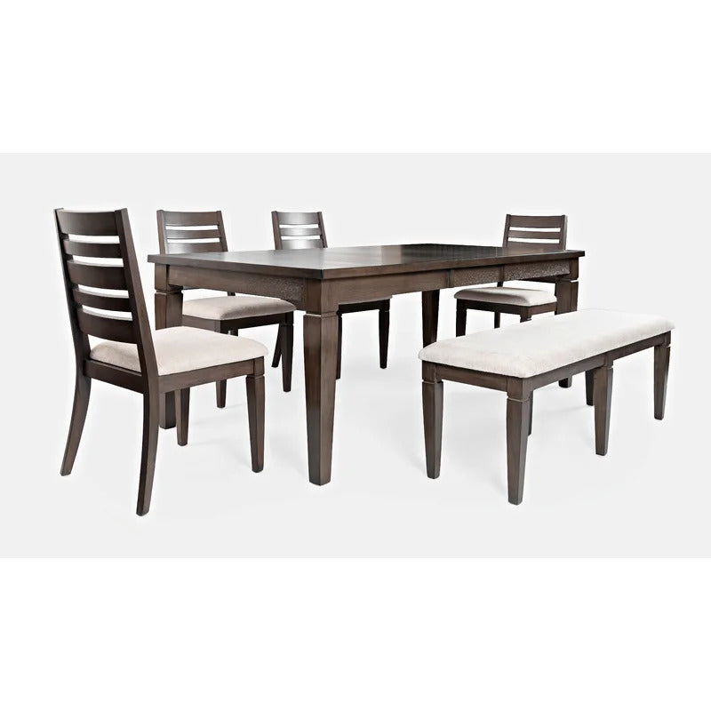 Dining Set: Dining Table with 6 Chairs Dining Set
