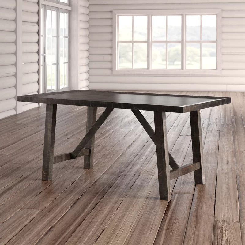 Dining Set: Dining Table with 6 Chairs Dining Set