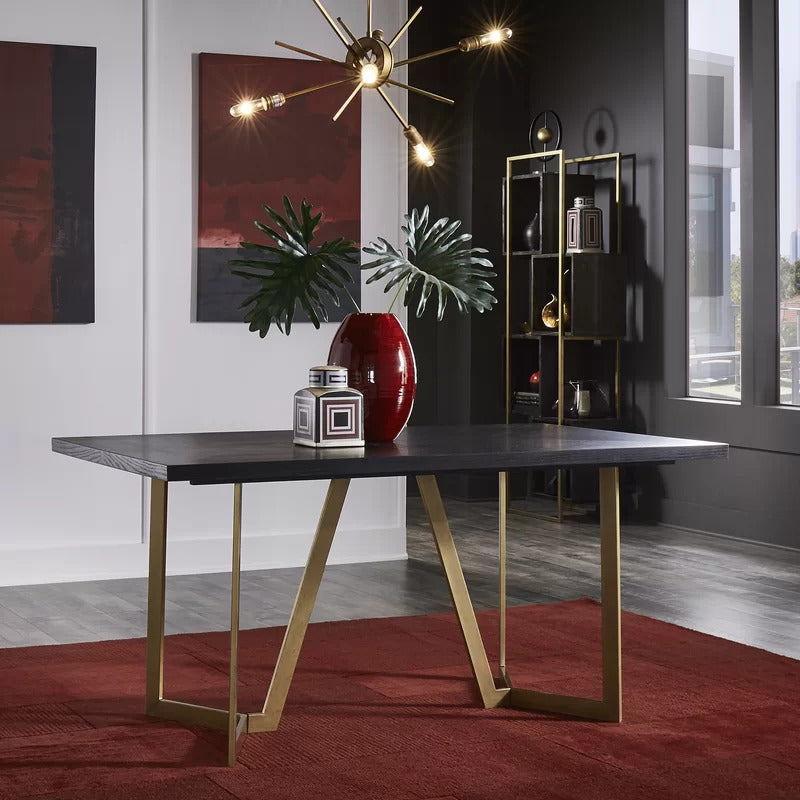 Dining Set: Dining Table with 6 Chairs Dining Set