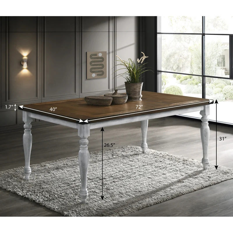 Dining Set: Dining Table with 6 Chairs Dining Set