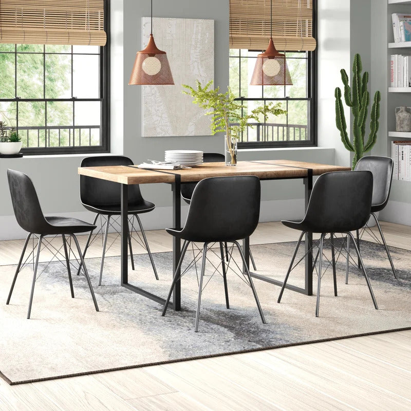 Dining Set : Dining Table with 6 Chairs Dining Set