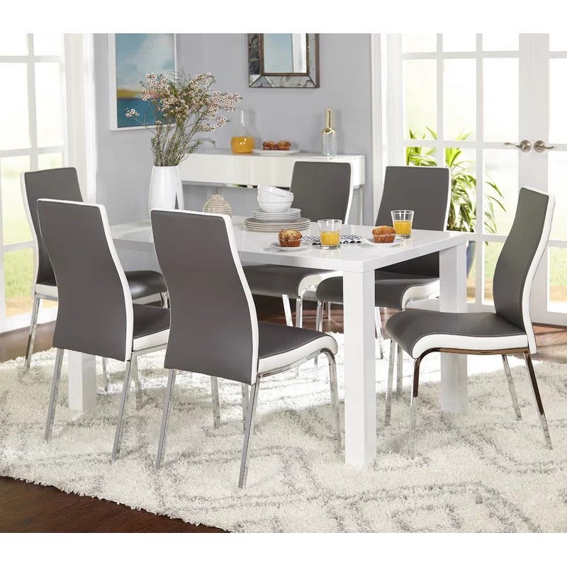 Dining Set: Dining Table with 6 Chairs Dining Set