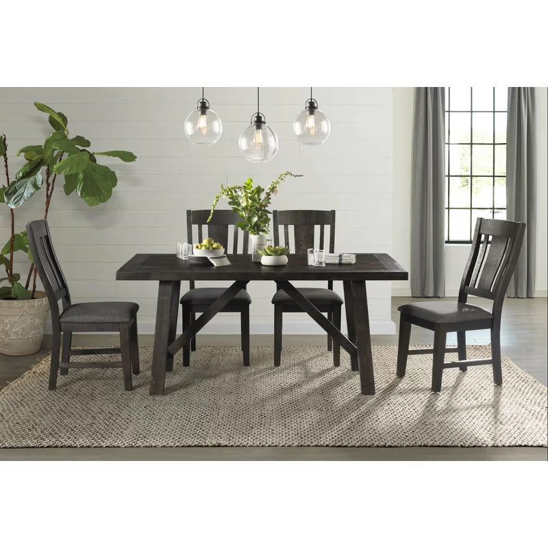 Dining Set: Dining Table with 6 Chairs Dining Set