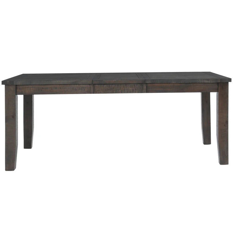Dining Set: Dining Table with 6 Chairs Solid Pine Dining Set