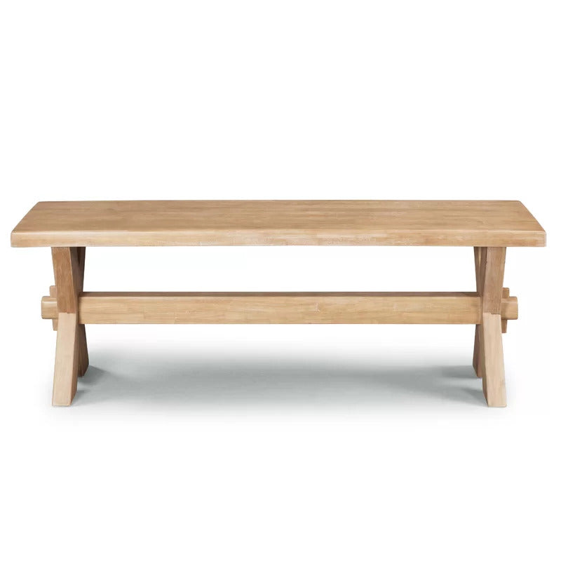 Dining Set: Dining Table with 6 Chairs Solid Wood Dining Set