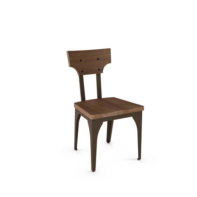 Dining Set: Dining Table with 6 Chairs Wood Dining Set