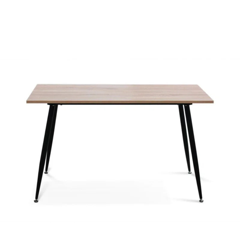 Dining Set: Dining Table with 6 Chairs Wood Dining Set