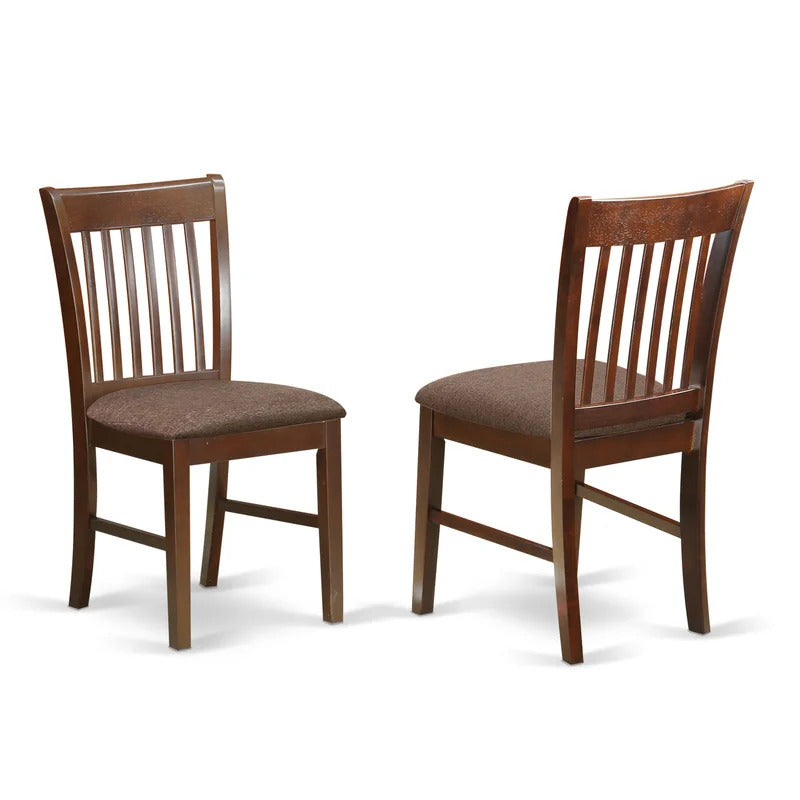 Dining Set: Dining Table with 4 Chairs Wood Dining Set