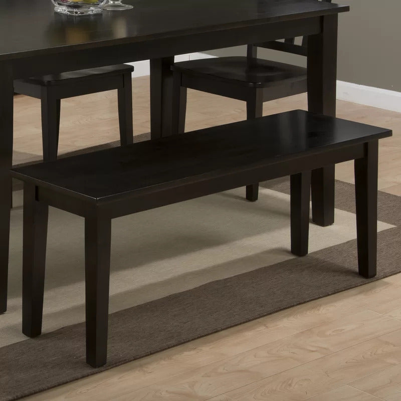 Dining Set: Dining Table with 6 Chairs Wood Dining Set