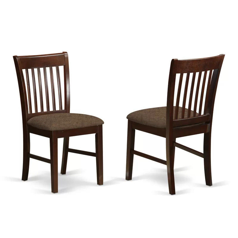 Dining Set: Dining Table with 4 Chairs Wood Dining Set