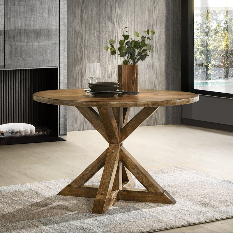 Dining Set : Elbert 4 Seater Round Dining Set