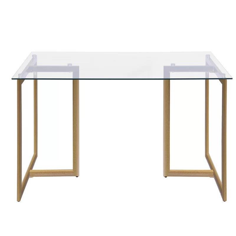 Dining Set : Iron 4 -Person Dining Set