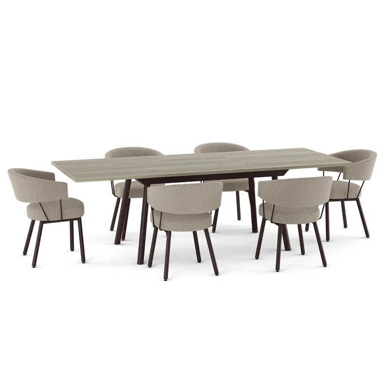 Dining Set: Modern 6 Seater Dining Set