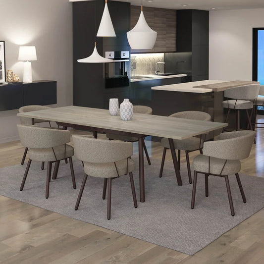 Dining Set: Modern 6 Seater Dining Set