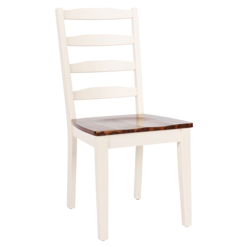 Dining Set : Round Solid Wood Dining Table & chair