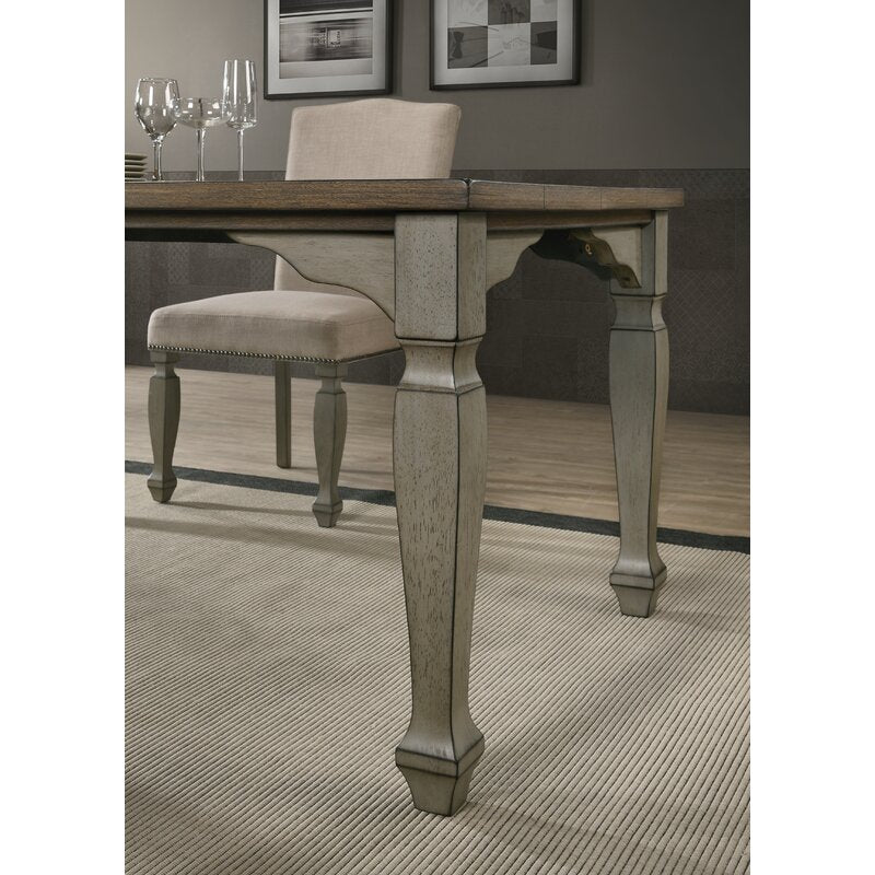 Dining Set: Solid Wood 4 - Person Dining Set