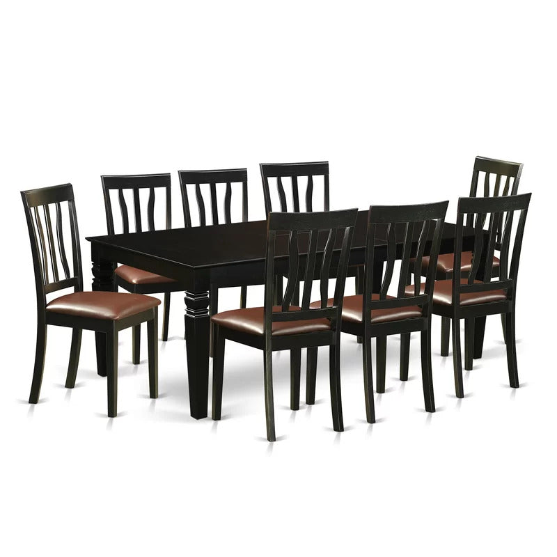 Dining Set: Solid Wood 8 Seater Dining Set