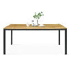 Dining Set: Wood Grain 8 Seater Dining Set