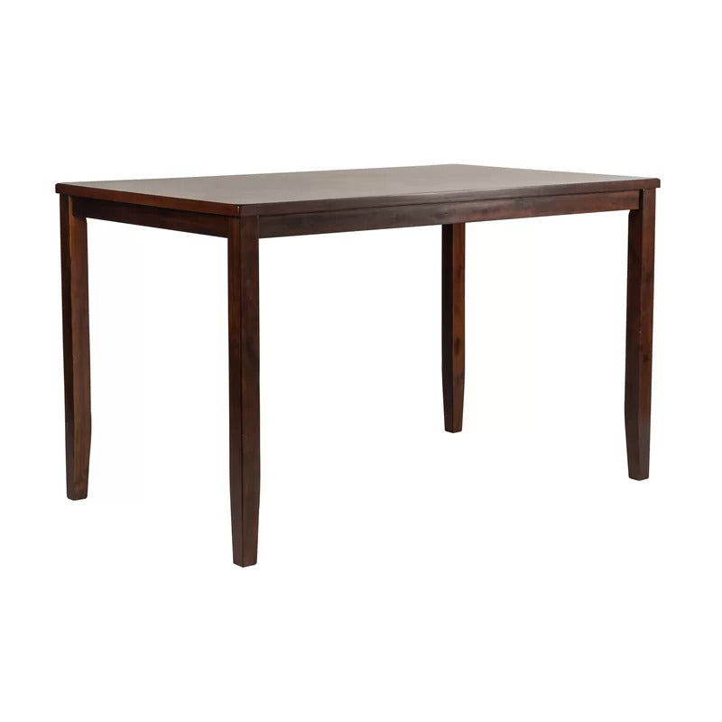 Dining Set: Wooden Dining Table with 6 Chairs Dining Set