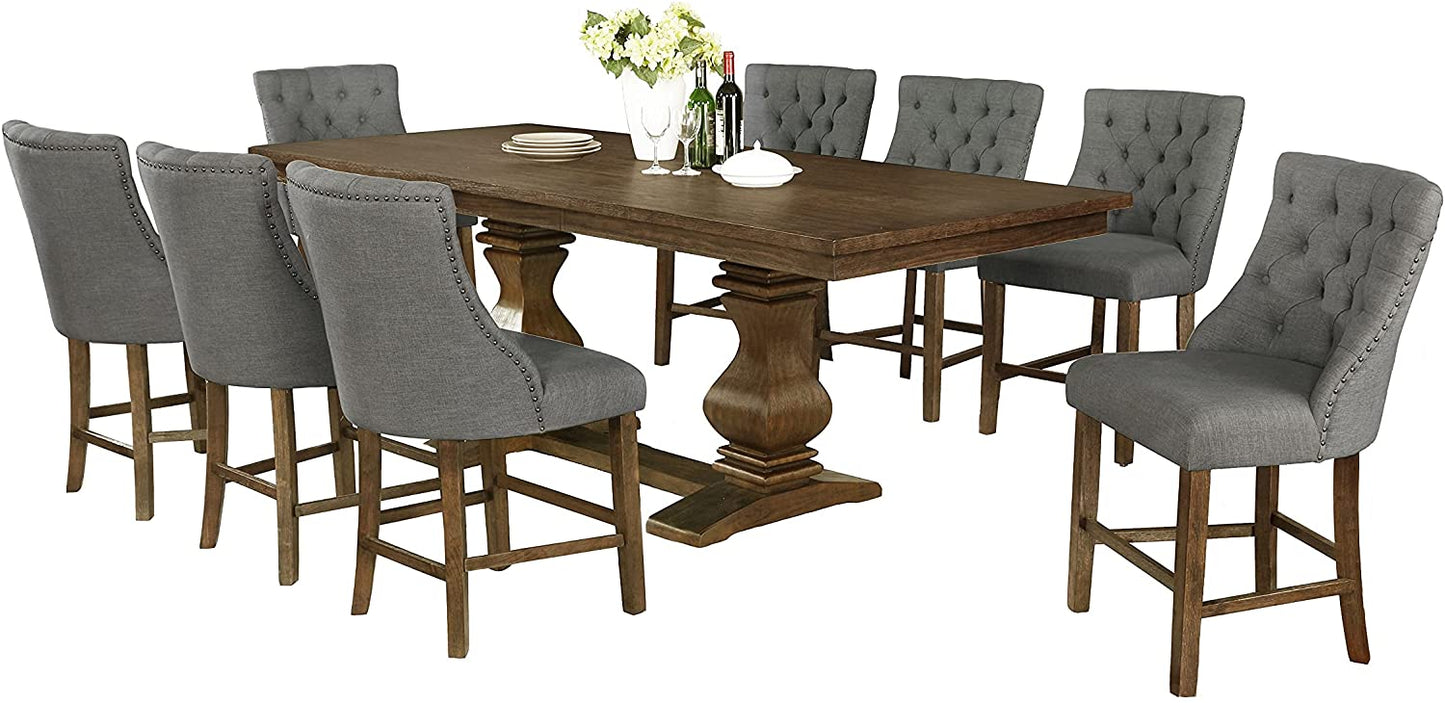 Dining Set Wooden Extendable 8 Seater Dining Set