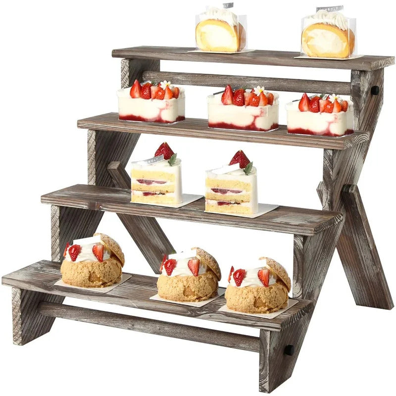 Display Unit: Wood Acrylic Riser Unit