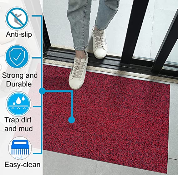 Doormats: Noodle Mat For Home Entrance, Absorbent Solid Mats For Bathroom, Doors, Office, Bath Mat