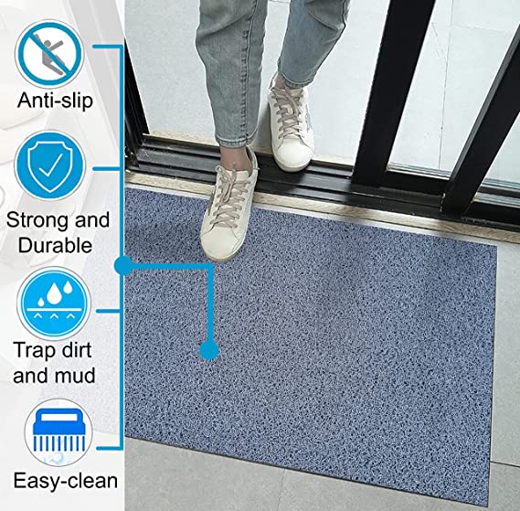 Doormats: Noodle Mat For Home Entrance, Absorbent Solid Mats For Bathroom, Doors, Office, Bath Mat