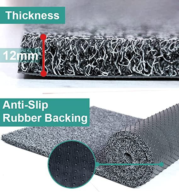 Doormats: Noodle Mat For Home Entrance, Absorbent Solid Mats For Bathroom, Doors, Office, Bath Mat