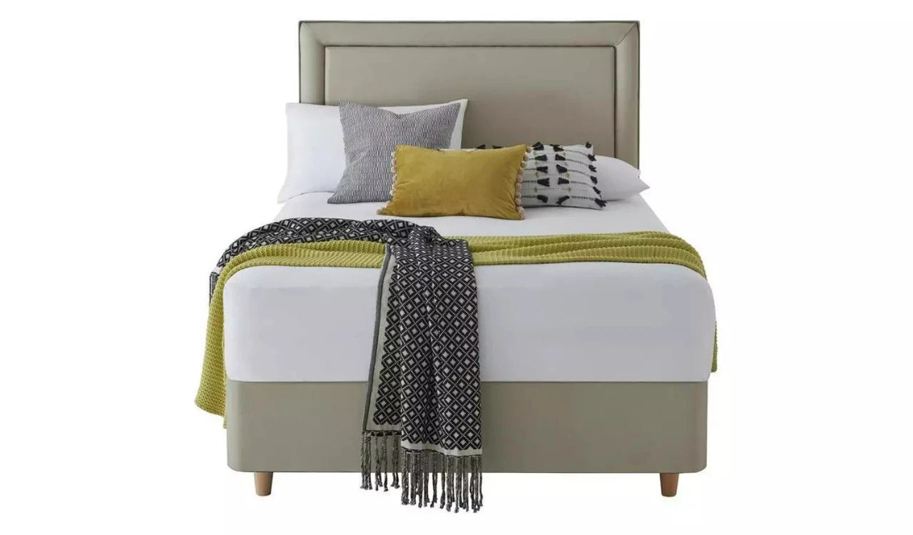 Double Bed: 2 Drawer Double Divan Bed With Storage Drawers