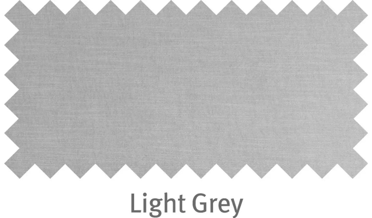 Double Bed: Light Grey Double Bed