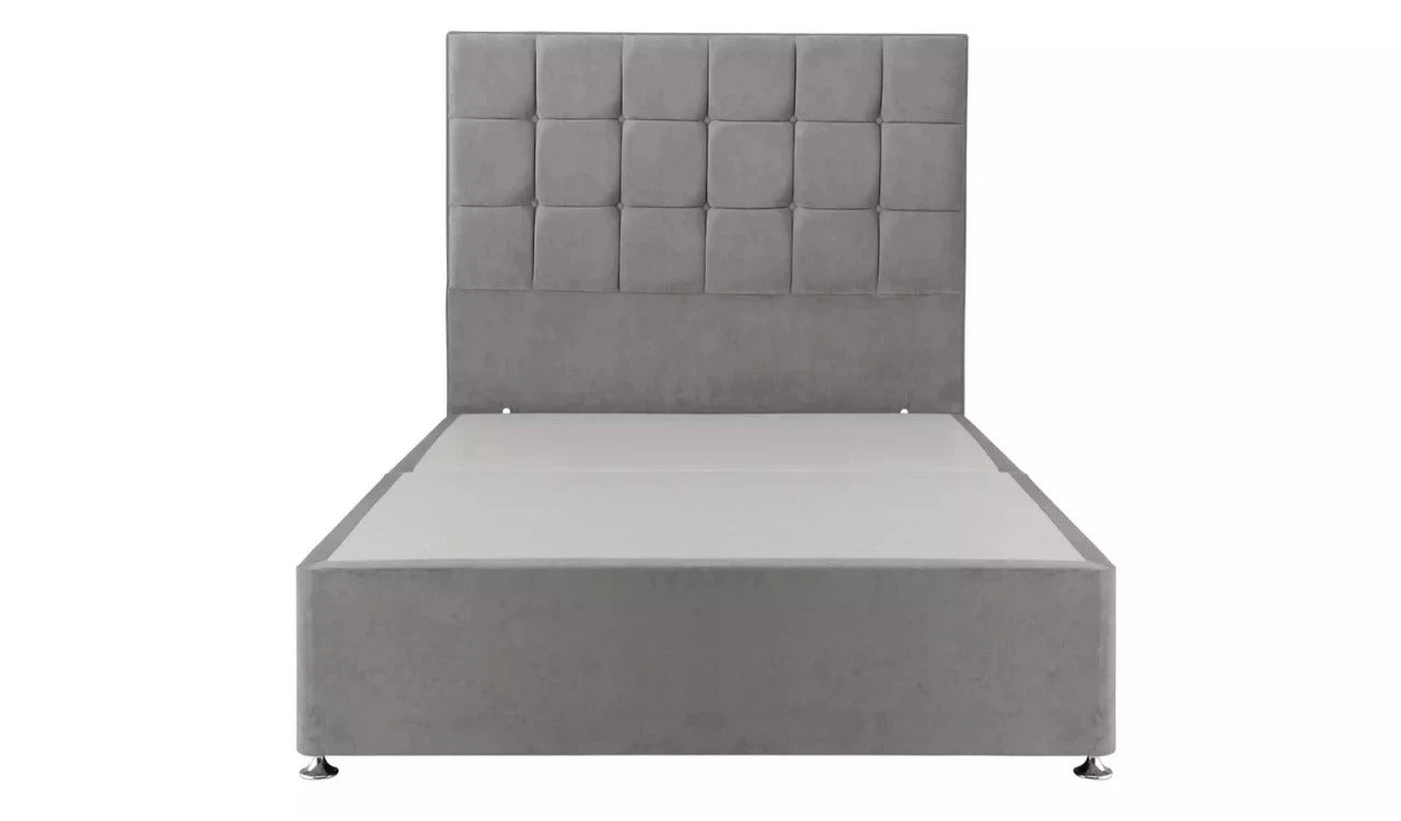 Double Bed: Mauve Double Bed