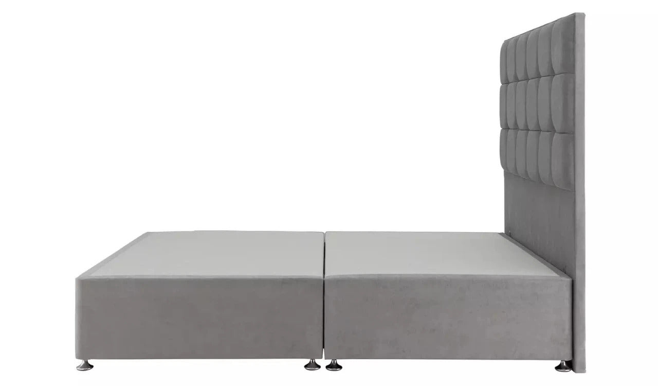 Double Bed: Mauve Double Bed