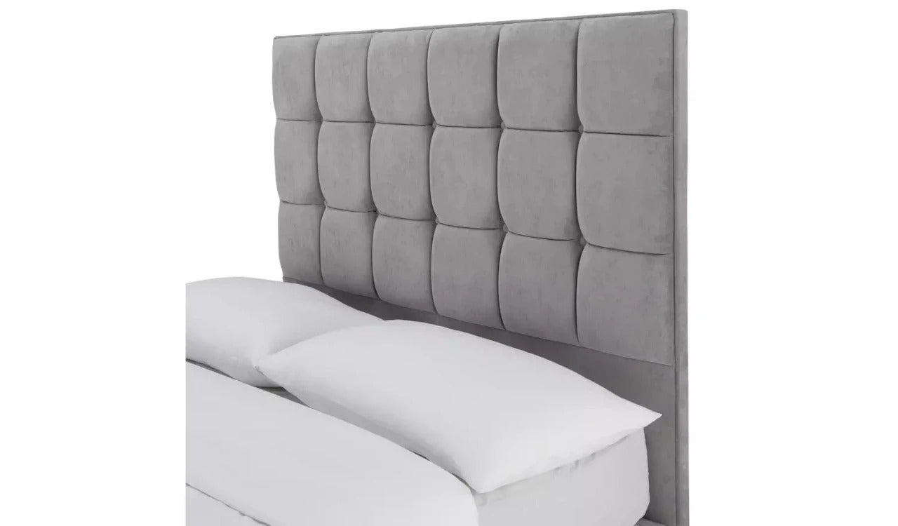 Double Bed: Mauve Double Bed