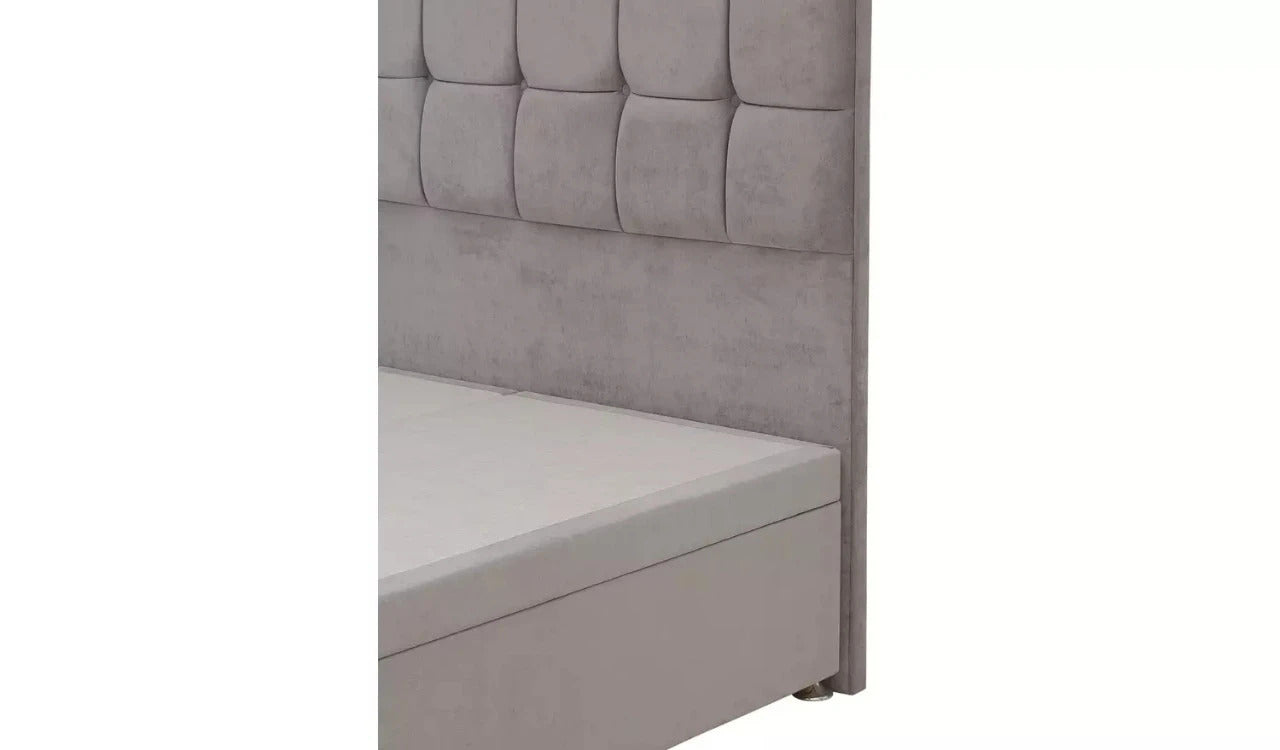 Double Bed: Modern Ottoman Double Hydraulic Bed