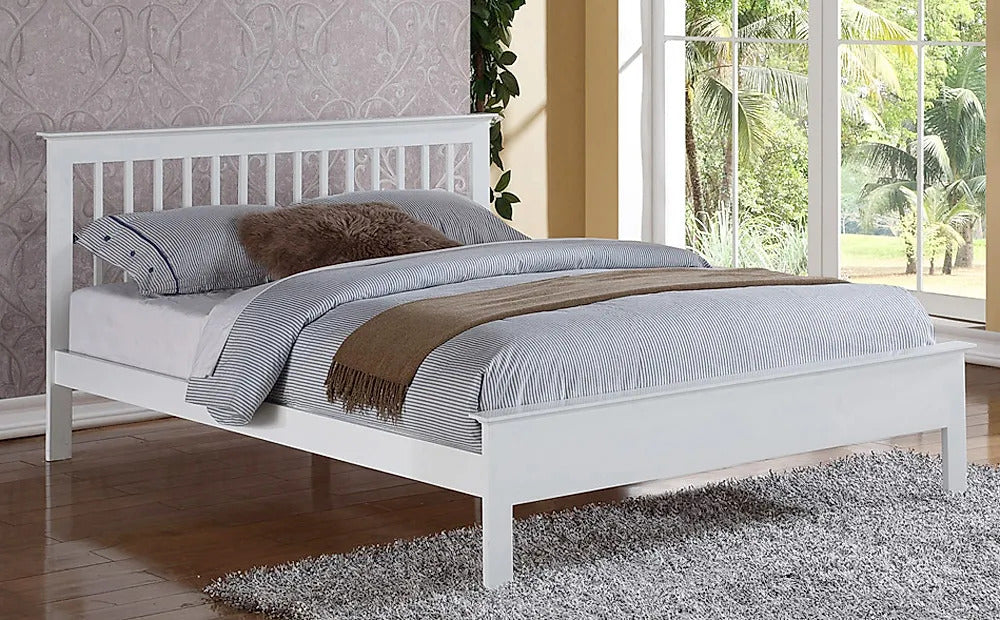 Double Bed: Wooden Double Bed